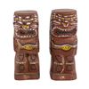 Image 1 : SET OF TWO WOOD TIKI CARVINGS.