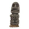 Image 1 : CARVED LAVA STONE TIKI FIGURE.