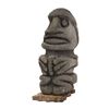 Image 2 : CARVED LAVA STONE TIKI FIGURE.