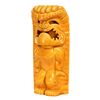 Image 2 : JAMAR MALLORY HAWAIIAN KU WAR GOD CERAMIC TIKI LANTERN - OCHRE.