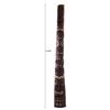 Image 1 : 8-FOOT TALL LEROY SCHMALTZ CARVED AND PAINTED FIGURAL TIKI POLE.