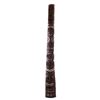 Image 3 : 8-FOOT TALL LEROY SCHMALTZ CARVED AND PAINTED FIGURAL TIKI POLE.
