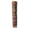 Image 1 : INCREDIBLE STYLIZED MARQUESAN FIGURAL POLE CARVING From THE TIKIS Theme Park.