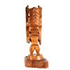 Image 2 : STRIKING MAORI WARRIOR FIGURAL TIKI CARVING.
