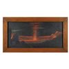Image 1 : 1907 STUNNING PAINTING OF MOUNT KILAUEA ERUPTING "VOLCANO SCHOOL" PAINTING by E.L. SCOVELL.