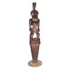 Image 2 : OUTSTANDING COMPOSITE FIBERGLASS "PROW" TIKI CARVED TIKI WITH STRUCTURAL POLE FROM KONA LUAU DINNER 