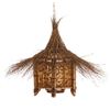 Image 2 : #2389 "HILO THATCH SHADE" OCEANIC ARTS LAMP