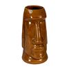 Image 2 : LIGHT BROWN MOAI TIKI MUG.