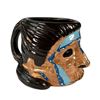 Image 2 : EARLY MAI-KAI "SHRUNKEN HEAD" HANDLED TIKI MUG.