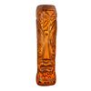 Image 1 : CARVED TIKI WITCO-INSPIRED MASK WITH BURNED GRAIN.