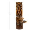 Image 1 : KEN PLEASANT WITCO "GOD OF FORTUNE" CARVED TIKI FOUNTAIN.