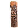 Image 2 : VINTAGE CARVED TIKI POLE WITH CROOKED TONGUE.
