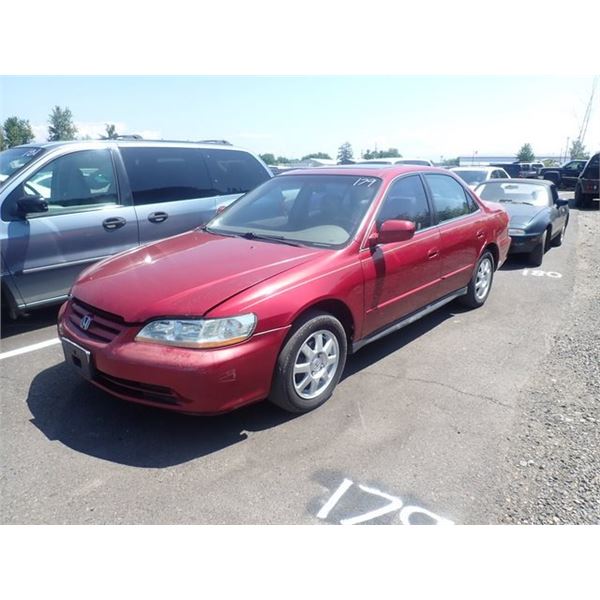 2002 Honda Accord Speeds Auto Auctions