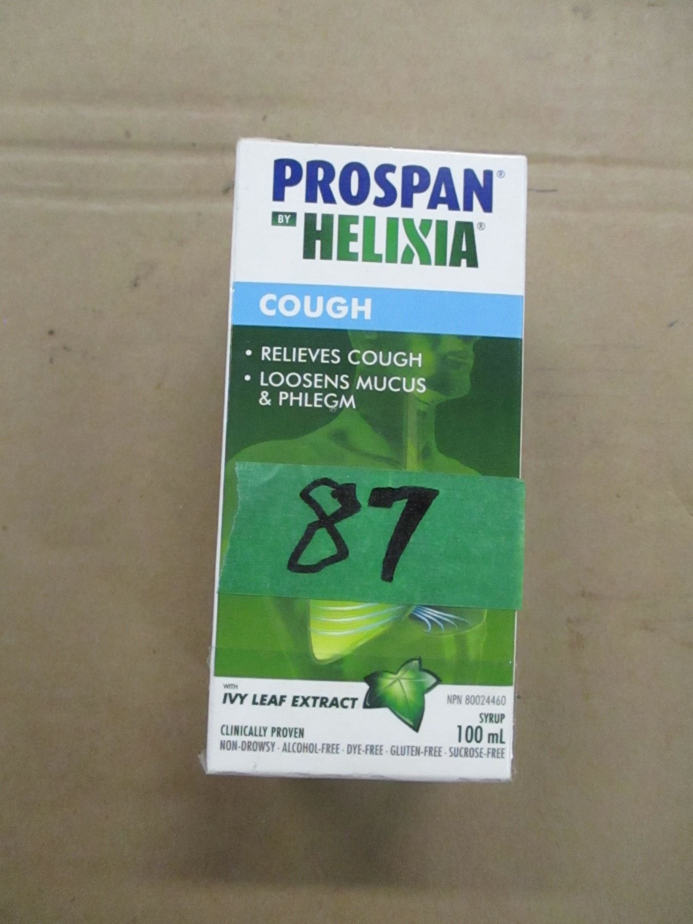 PROSPAN HELIXIA COUGH SYRUP (100 ML) - BOTTLE