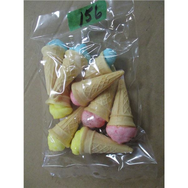 MARSHMALLOW CONES (6) - PER BAG