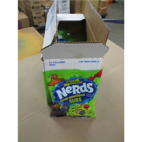 SOUR BIG NERDS (8 X 178 G BAGS) - PER BOX