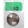 Image 1 : 1 Oz .9999  Silver 2019 Canada Maple Leaf Coin 
