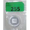 Image 1 : 1/2 Oz .999  Silver TD Bank Round 