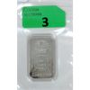 Image 1 : 1 Oz .999+  Silver Engelhard Canadian Serial Numbered Bar 