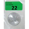 Image 1 : 1 Oz .9999  Silver 2021 Canada Maple Leaf Coin 