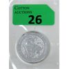 Image 1 : 2 Oz .9999  Silver 2023 Yale of Beaufort Coin 