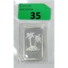 Image 1 : 1 Oz .999  Silver Paradise Mint Bar 
