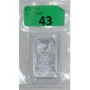 Image 1 : 1 Oz .999  Silver Miner/Mule SilverTowne Bar 