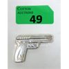 Image 1 : 2 Oz .999  Silver 3D Pistol Bar 