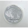Image 2 : 1 Oz .999  Silver Indigenous/Buffalo 2-Sided Round 