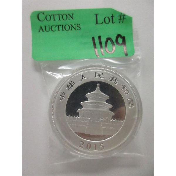 30 Gram .999 Silver 2015 Chinese Panda Coin