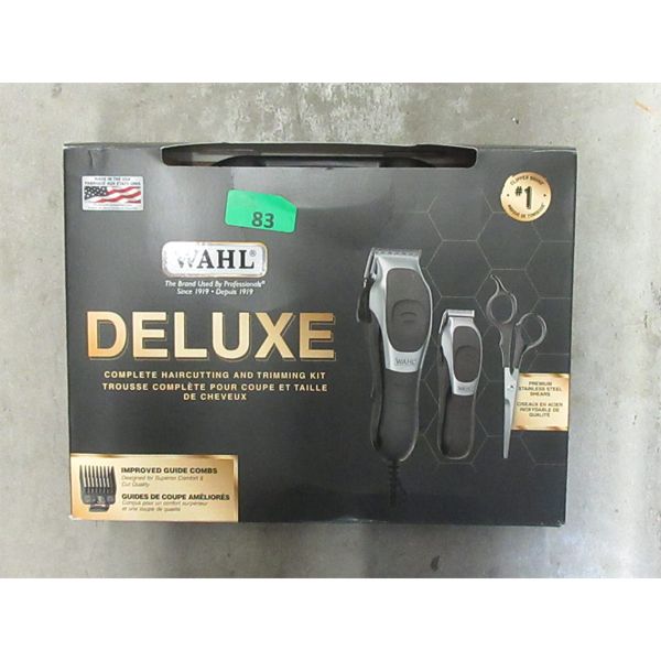 Wahl Deluxe Haircutting Kit with Shears 