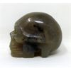 Image 2 : 267 Carat Agate Skull - Hand Carved