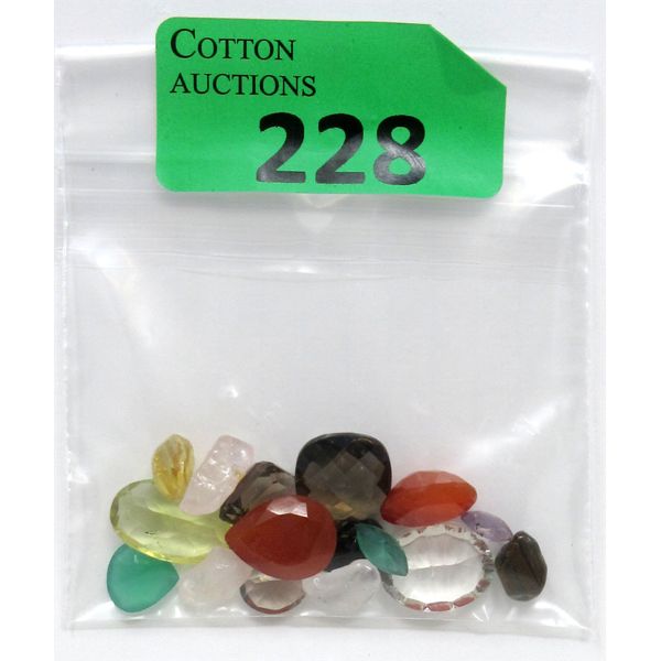 73 CTW Loose Assorted Gemstones - Various Cuts and Colours 