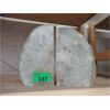 Image 1 : Large Grey Brazilian Crystal & Agate Bookend Set