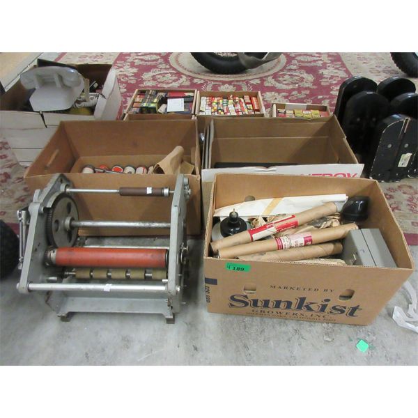 Litho Machine, Litho Tubes, Ink Tubes & Rollers