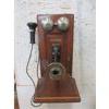Image 1 : Vintage Northern Electric Wood Wall Phone