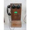 Image 1 : Vintage Northern Electric Wood Wall Phone