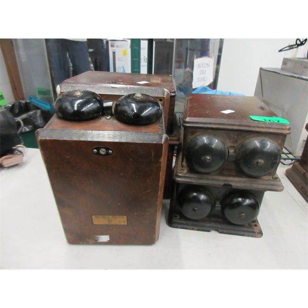 5 Vintage Northern Electric Wall Phone Parts