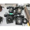 Image 1 : 4 Vintage Rotary Dial Desk Phones