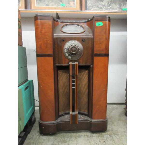 DeForest Crosley Vintage Short Wave Radio - 41" tall