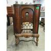 Image 1 : Vintage Wood Majestic Radio Shell - Floor Standing