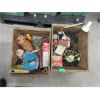 Image 1 : 2 Wood Crates of Vintage Handyman Goods
