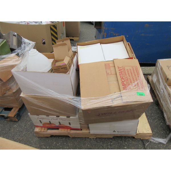 Skid of Storage Locker Goods