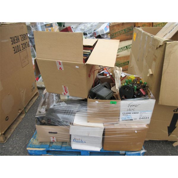 Skid of Storage Locker Goods