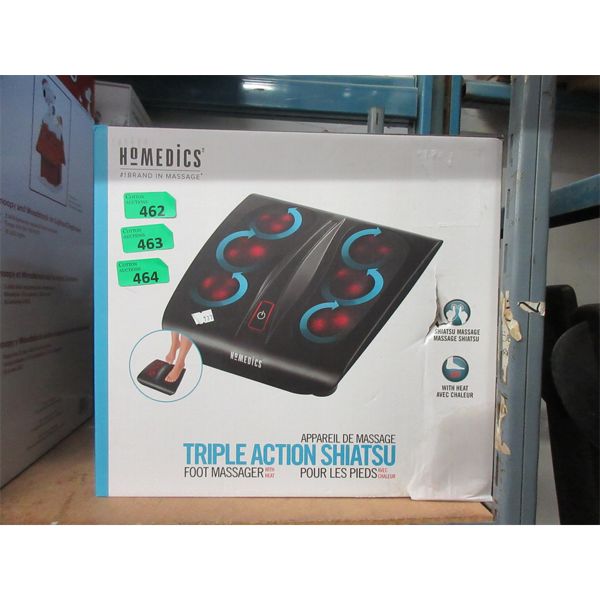 Homedics Triple Action Shiatsu Foot Massager