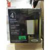 Image 1 : Pack of 4 Solar Post Accent Lights