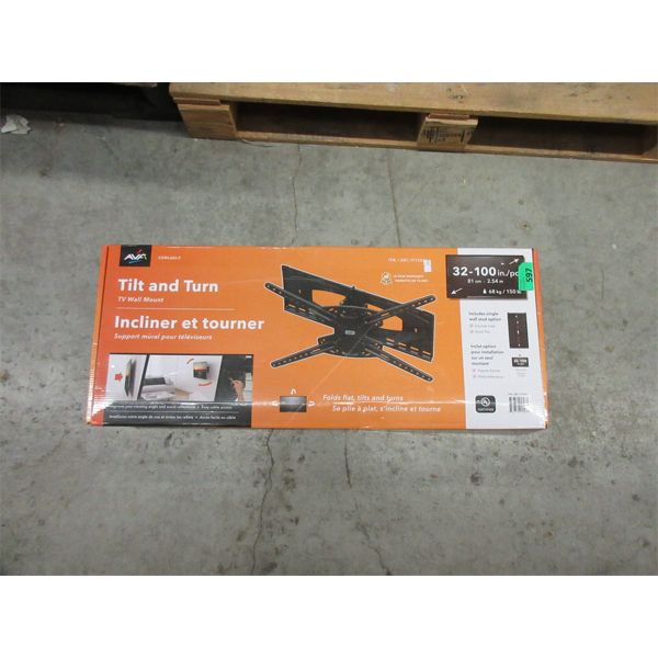 AVF Tilt & Turn TV Wall Mount - 32 to 100" 