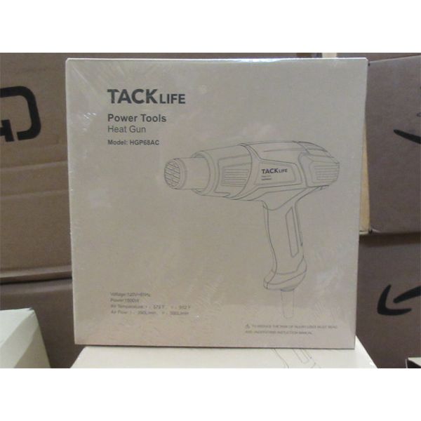 New Tacklife Electric Heat Gun  - Model HGP68AC