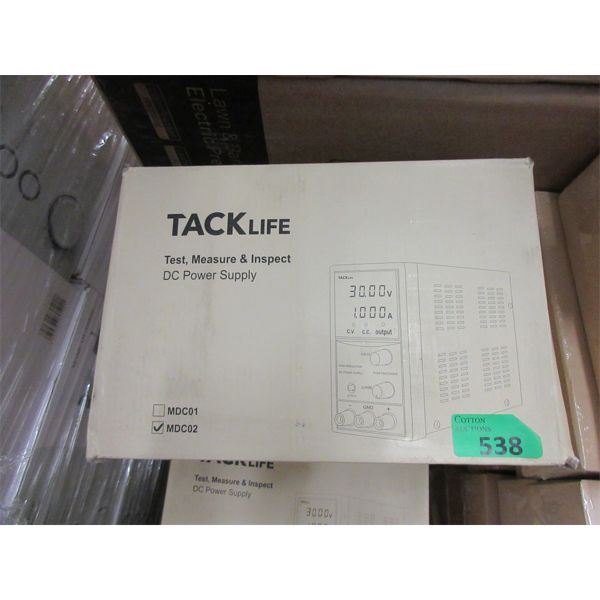 New DC Power Supply - Tacklife model: MDC02