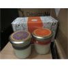 Image 1 : 3 Sets of 2 Aromatherapy Jar Candles - 7.4 Oz